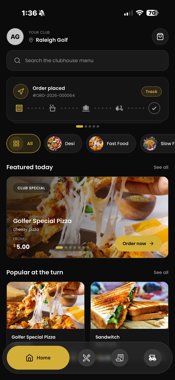 PARAGON app — Clubhouse